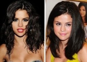 Selena Gomez then and now